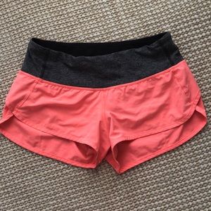 Lulu lemon speed shorts